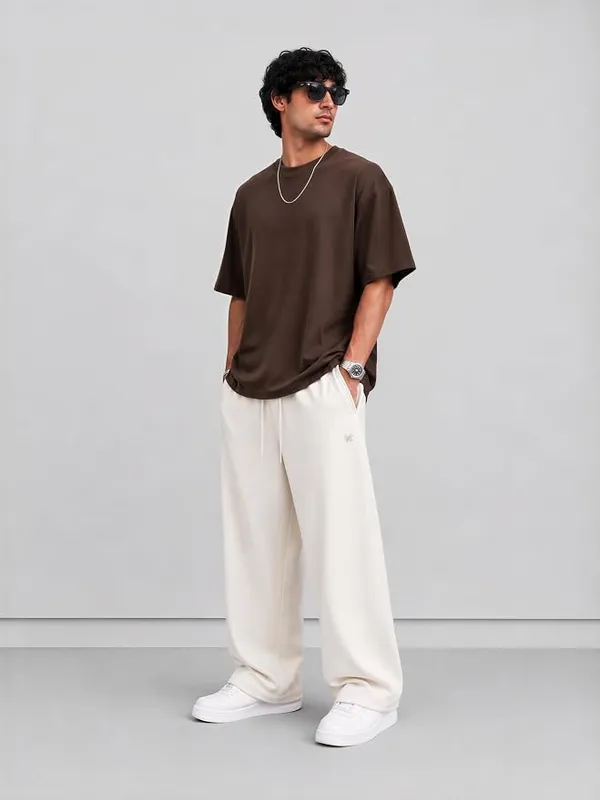 Brown_Cotton_Oversized_Bio-Washed_T-Shirt_For_Men