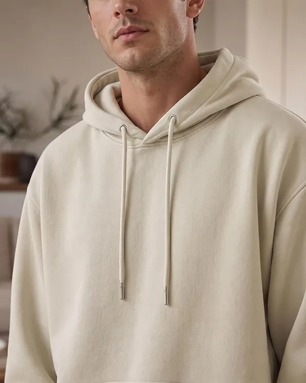 Bone_White_Cotton_Relaxed_Fit_Pullover_Hoodie_For_Men