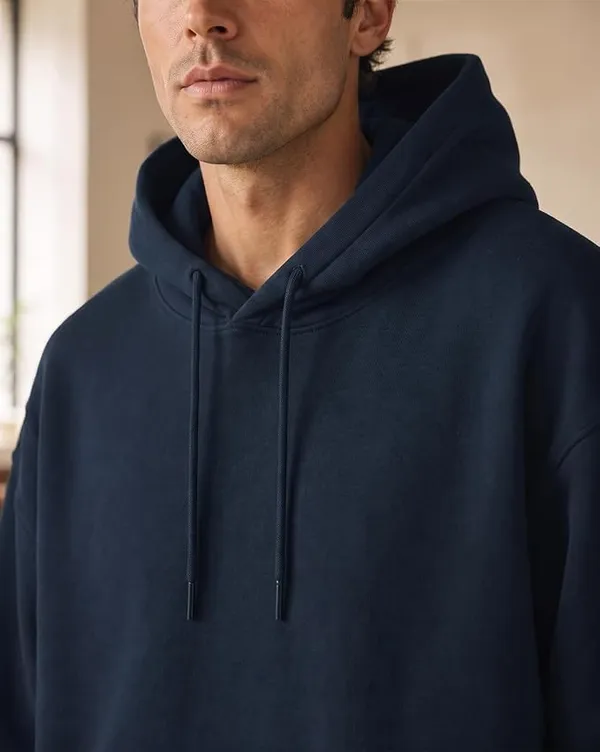 Navy_Blue_Cotton_Relaxed_Fit_Pullover_Hoodie_For_Men