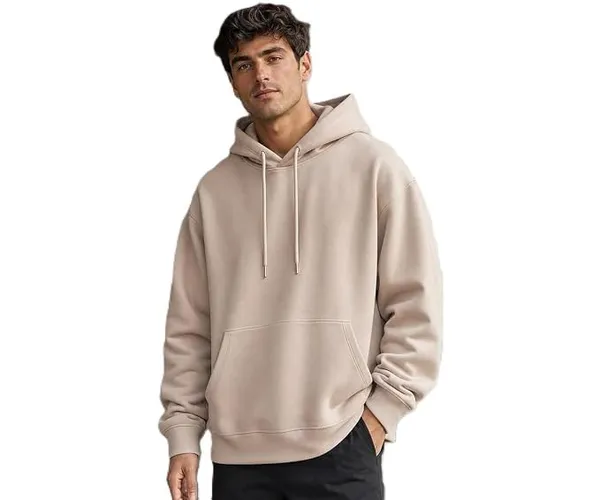 Pink_Clay_Cotton_Relaxed_Fit_Pullover_Hoodie_For_Men