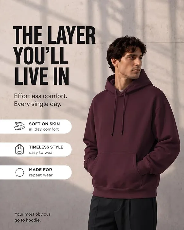 Maroon_Cotton_Relaxed_Fit_Pullover_Hoodie_For_Men