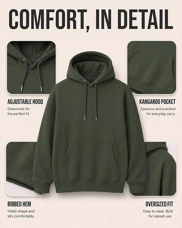 Olive_Green_Cotton_Relaxed_Fit_Pullover_Hoodie_For_Men