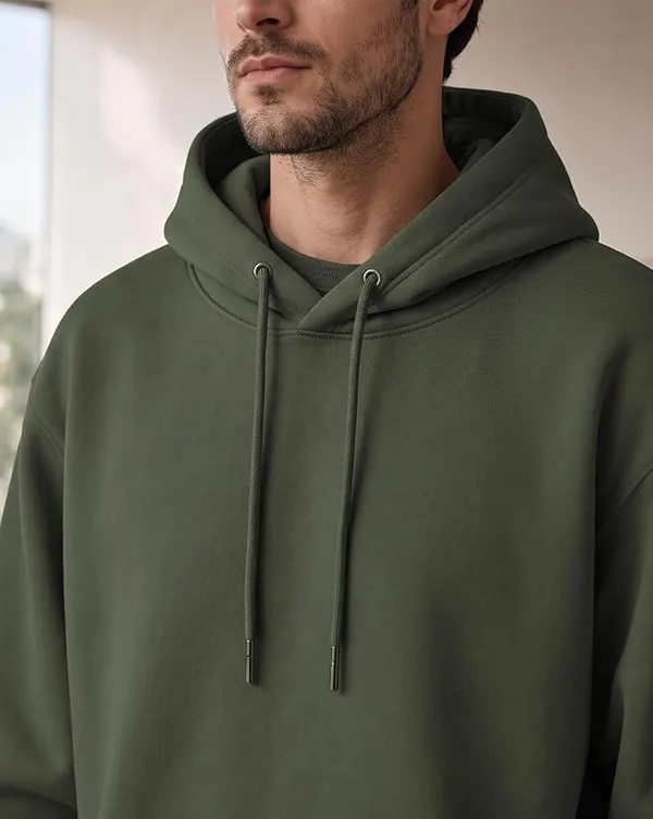 Olive_Green_Cotton_Relaxed_Fit_Pullover_Hoodie_For_Men