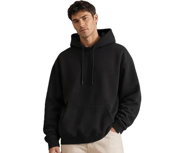 Men_S_Premium_Pullover_Hoodie_320gsm_Cotton_Brushed_Loopknit_Sweatshirt_Relaxed_Fit_Blank_Basic_With_Kangaroo_Pocket