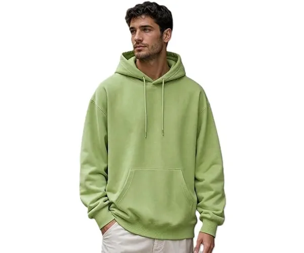 Cool_Matcha_Cotton_Relaxed_Fit_Pullover_Hoodie_For_Men