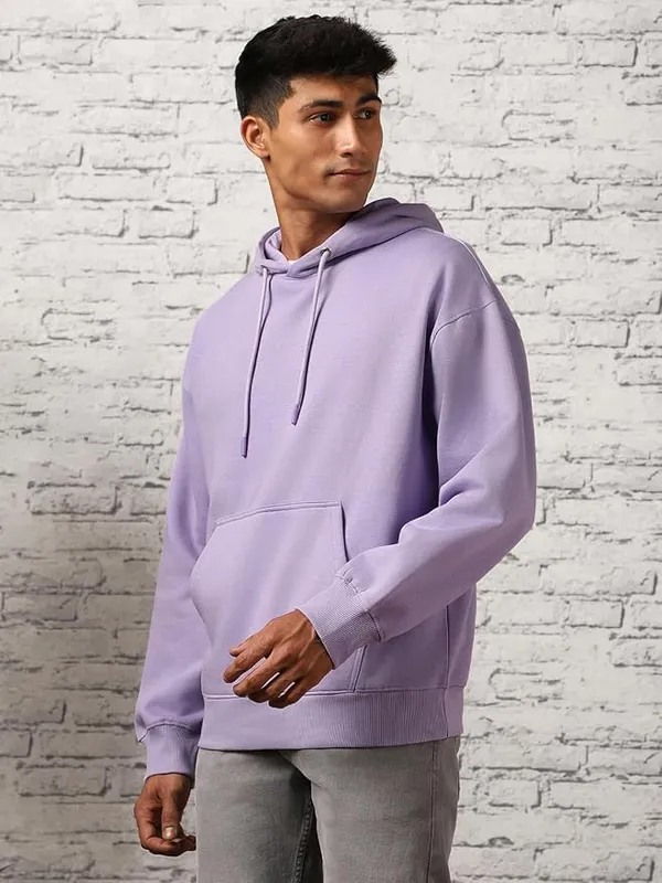 Lavender_Cotton_Relaxed_Fit_Pullover_Hoodie_For_Men
