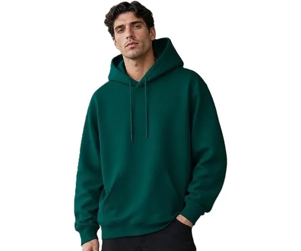 Verdigris_Blue_Cotton_Relaxed_Fit_Pullover_Hoodie_For_Men