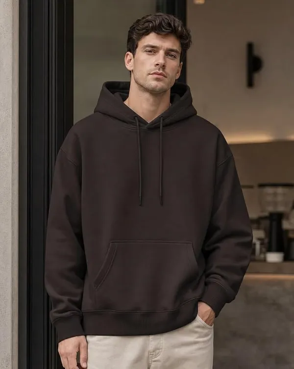 Chocolate_Brown_Cotton_Relaxed_Fit_Pullover_Hoodie_For_Men