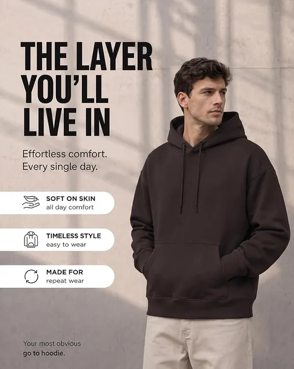 Chocolate_Brown_Cotton_Relaxed_Fit_Pullover_Hoodie_For_Men