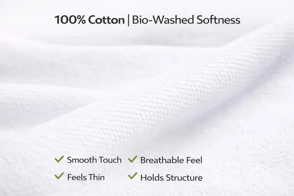 White_Pure_Cotton_Classic_Fit_Bio-Washed_Polo_T-Shirt_For_Men