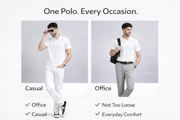 White_Pure_Cotton_Classic_Fit_Bio-Washed_Polo_T-Shirt_For_Men