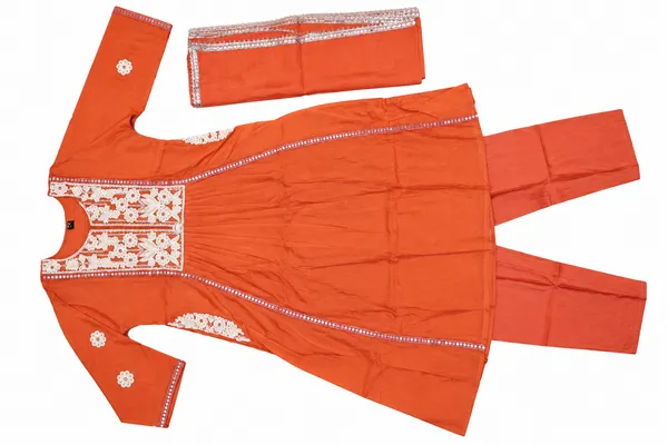 Orange_Embroidered_kurta_Suit_Set_for_Women