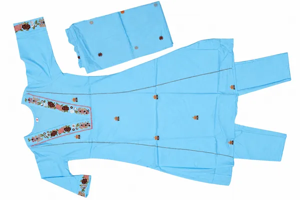 Light_Blue_Floral_Embroidered_Straight_Kurta_Set_For_Women