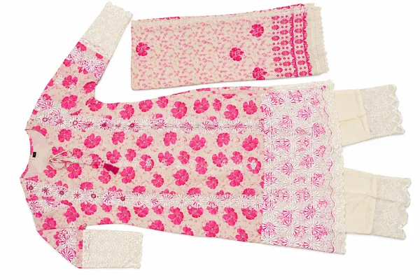 Pink_Floral_Embroidered_Straight_Kurta_Set_For_Women