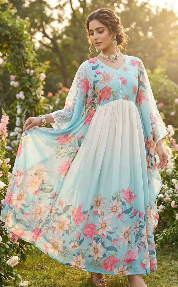 Aqua_Premium_Chiffon_Tunic_For_Women