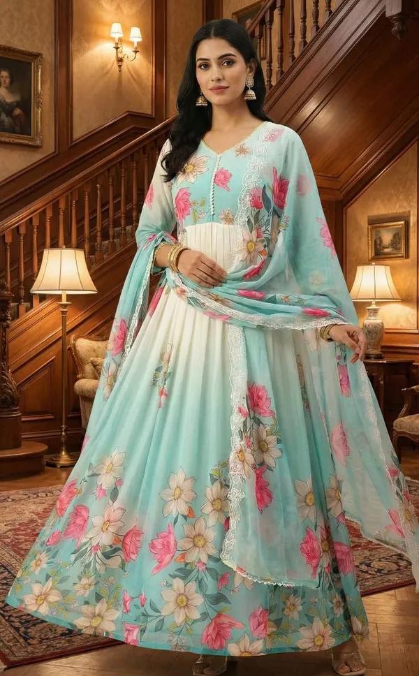Aqua_Premium_Chiffon_Tunic_For_Women
