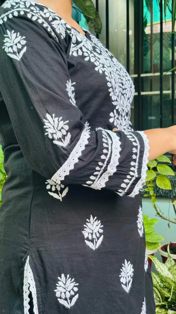 Black_Chikankari_Co-ord_Set