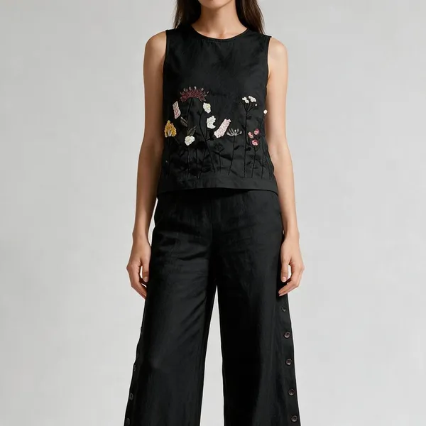 Black_Premium_Cotton_Co-Ord_Set_For_Women