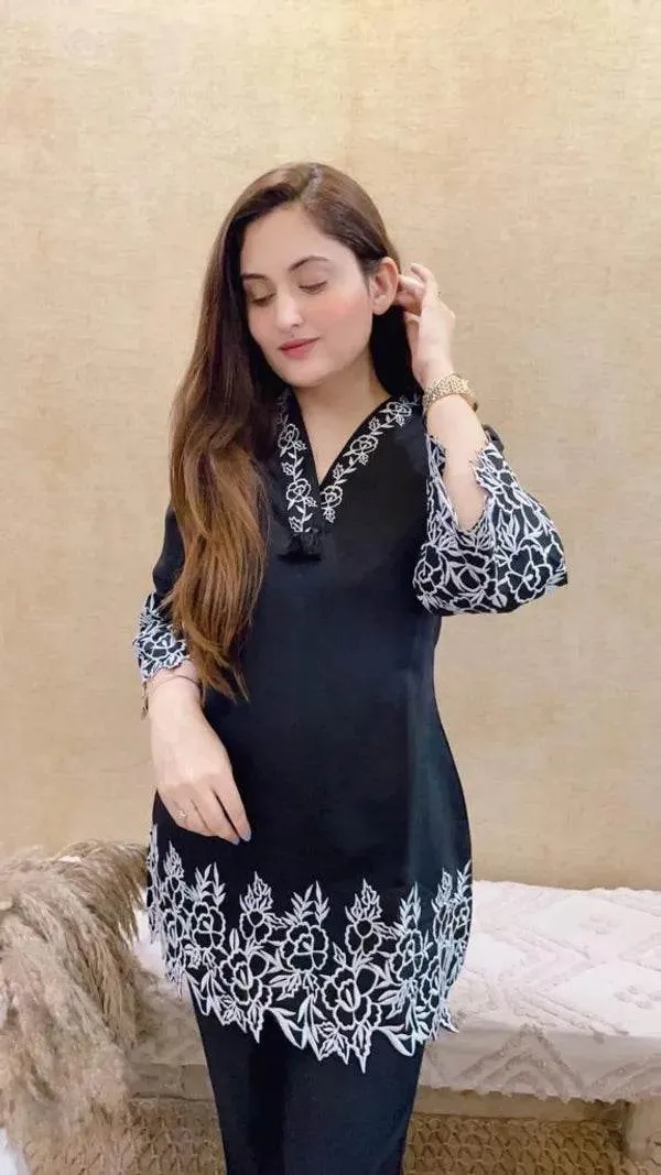 Black_Premium_Cotton_Co-Ord_Set_For_Women