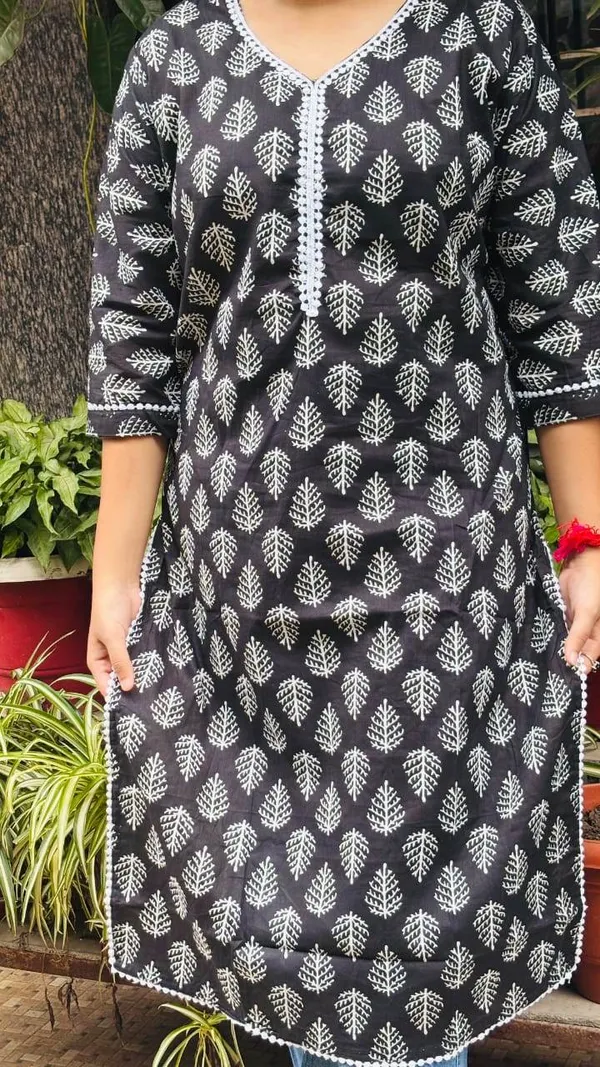 Black_Premium_Cotton_Kurti_For_Women