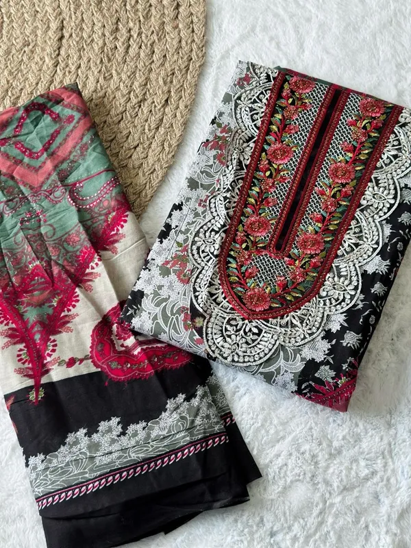 Black_And_Rose_Premium_Cotton_Unstitched_Suit_With_Dupatta_For_Women