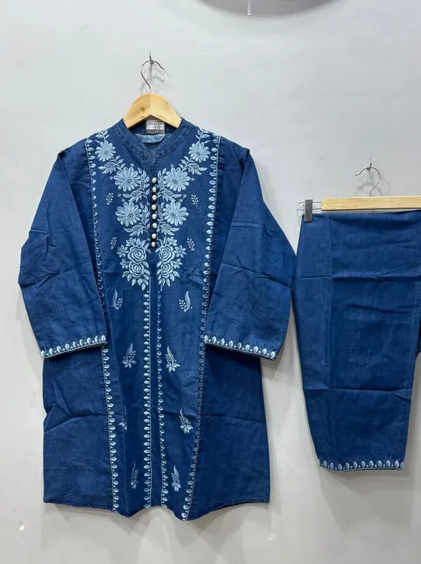 Navy_Blue_Premium_Denim_Co-Ord_Set_For_Women