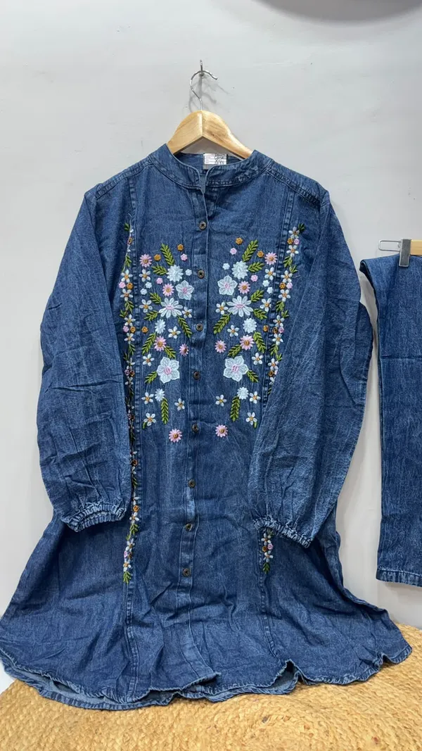 Blue_Floral_Embroidery_Denim_Co-Ord_Set