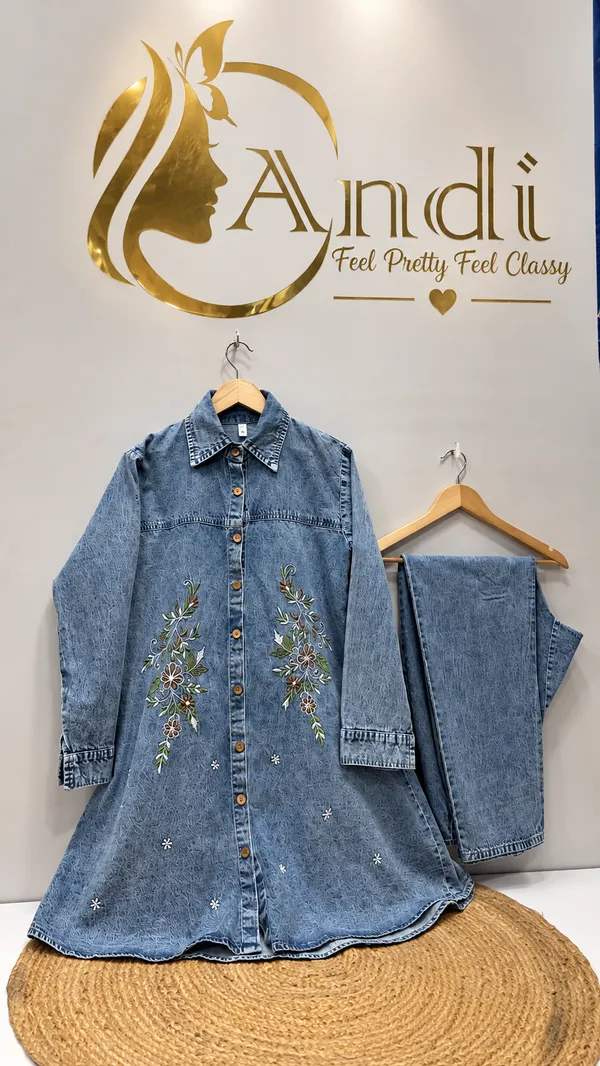 Sky_Blue_Premium_Denim_Co-Ord_Set_For_Women