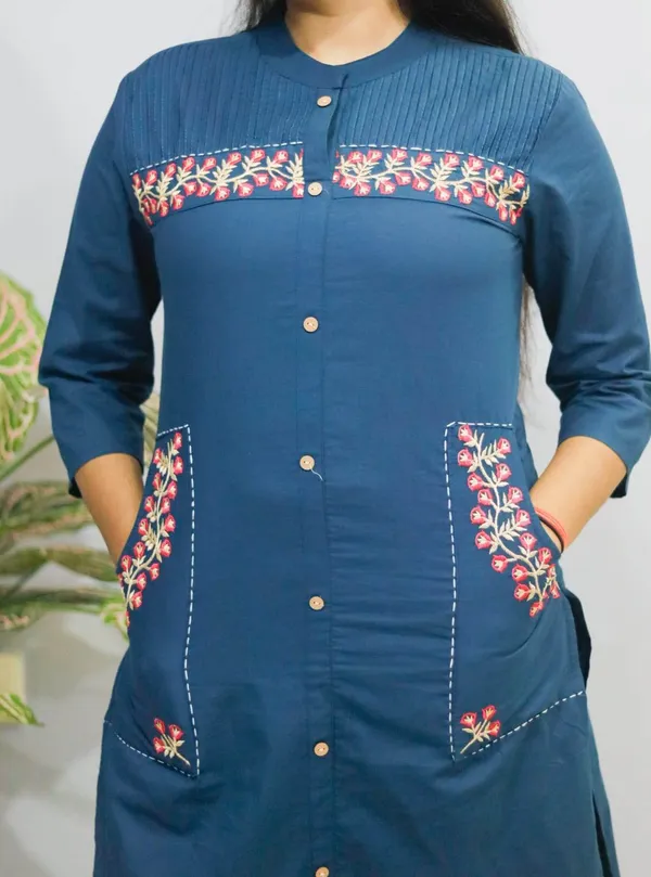 Blue_And_Indigo_Premium_Cotton_Co-Ord_Set_For_Women