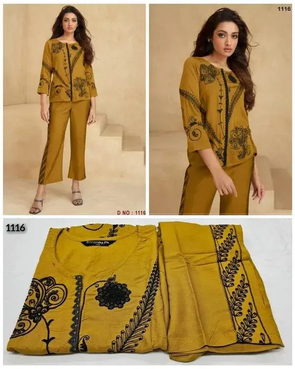 Coffee_Brown_And_Black_Premium_Rayon_Co-Ord_Set_For_Women