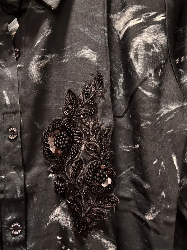 Black_Premium_Cotton_Chikankari_Kurti_Pant_For_Women