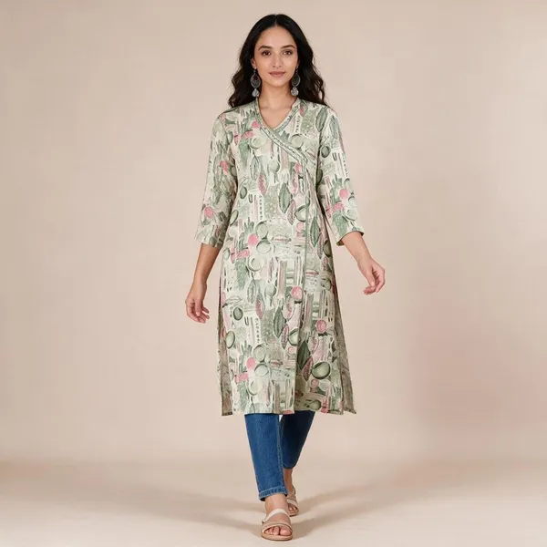Green_Premium_Cotton_Kurti_For_Women