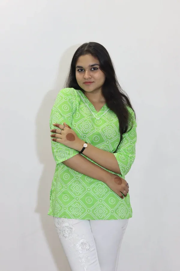 Green_Premium_Cotton_Top_For_Women