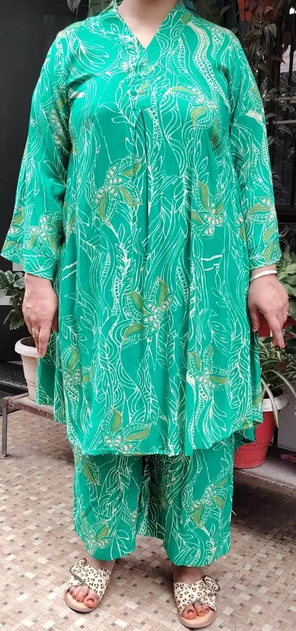 Green_Premium_Rayon_Co-Ord_Set_For_Women
