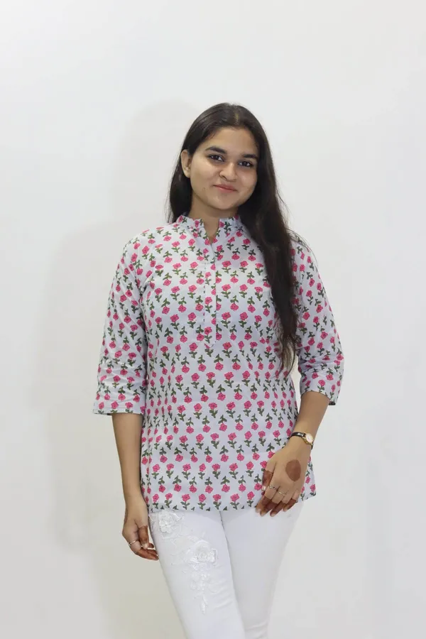 Grey_Premium_Cotton_Top_For_Women