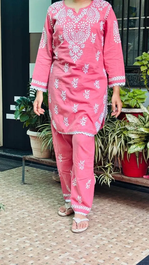 Pink_And_Peach_Premium_Cotton_Co-Ord_Set_For_Women