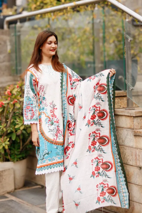Off-White_Base_cotton_lawn_kurta_pant_dupatta_set