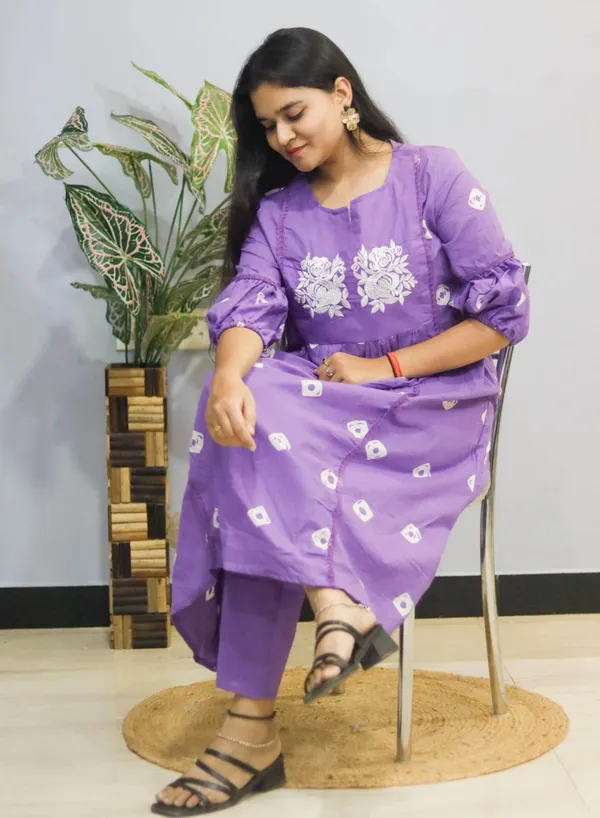 Lavender_Grace_Embroidered_Kurti_With_Pant_Set