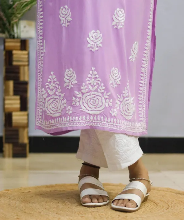 Lavender_And_Rose_Premium_Cotton_Kurti_For_Women