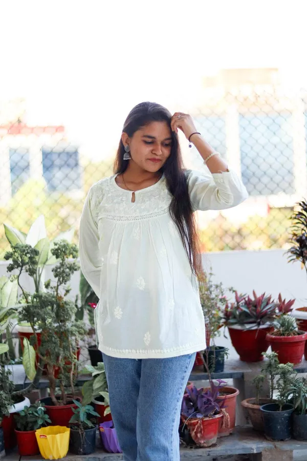 Lemon_Yellow_Premium_Cotton_Top_For_Women