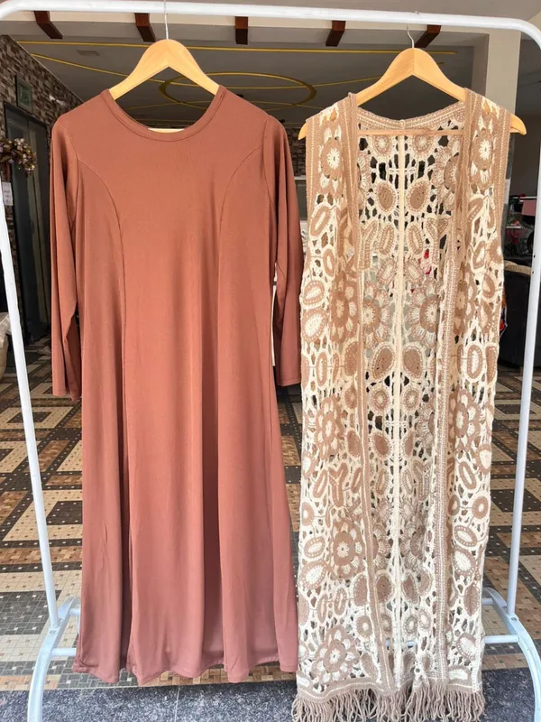 Brown_Premium_Georgette_Tunic_For_Women