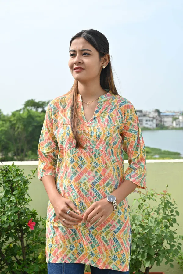 Multicolor_Premium_Cotton_Top_For_Women