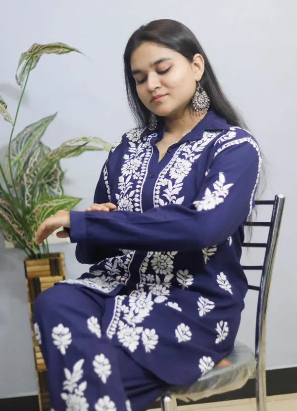 Navy_Blue_Premium_Cotton_Co-Ord_Set_For_Women