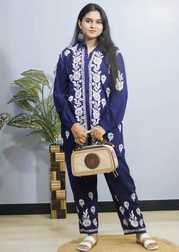 Navy_Blue_Premium_Cotton_Co-Ord_Set_For_Women