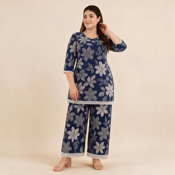 Navy_Blue_Premium_Cotton_Co-Ord_Set_For_Women