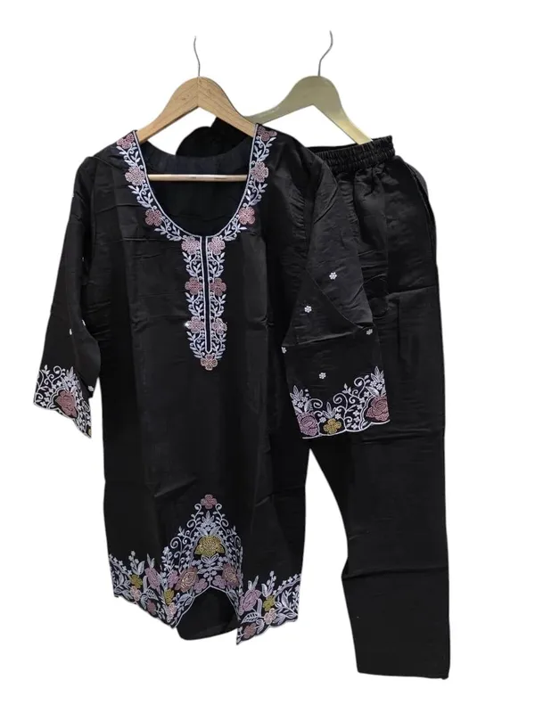 Black_Premium_Cotton_Co-Ord_Set_For_Women