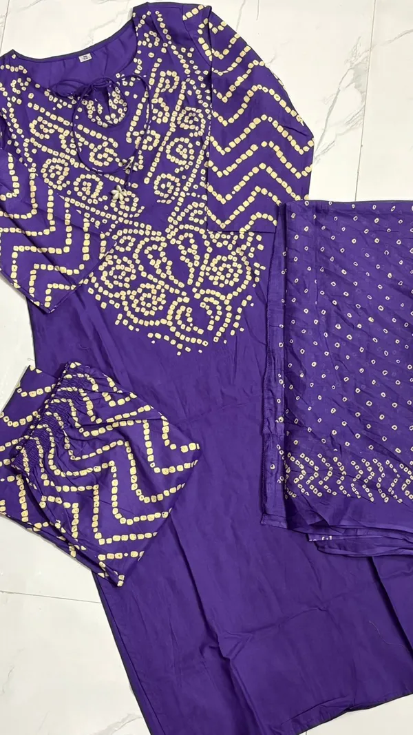 Purple_Premium_Cotton_Jaipuri_Kurti_For_Women