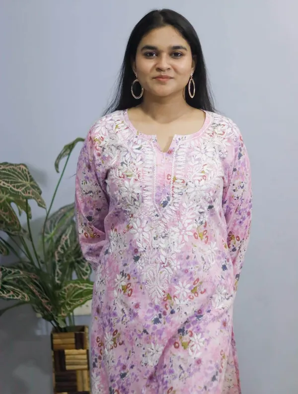 Pink_Premium_Cotton_Kurti_Pant_For_Women