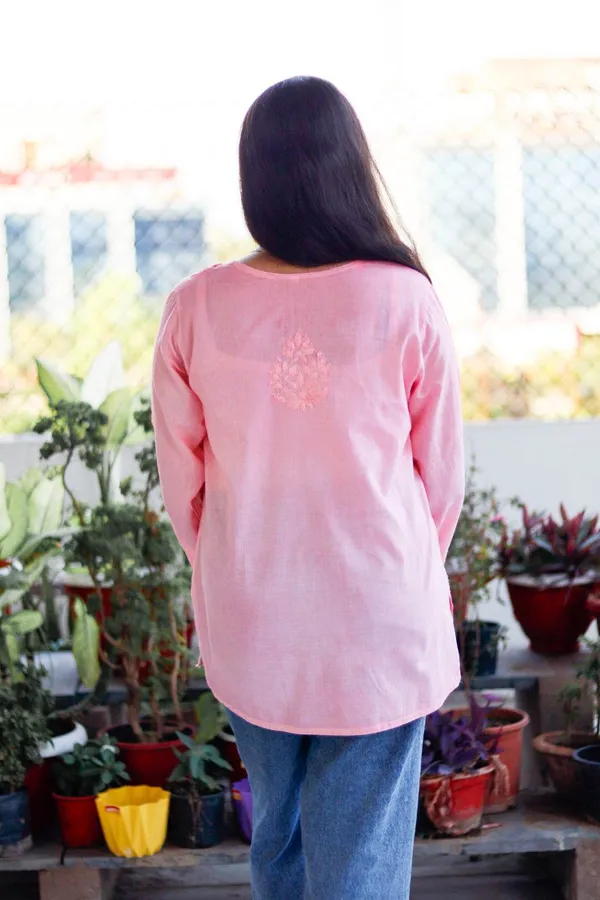 Peach_Premium_Cotton_Top_For_Women