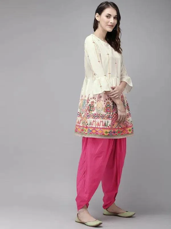 Pink_Premium_Cotton_Co-Ord_Set_For_Women